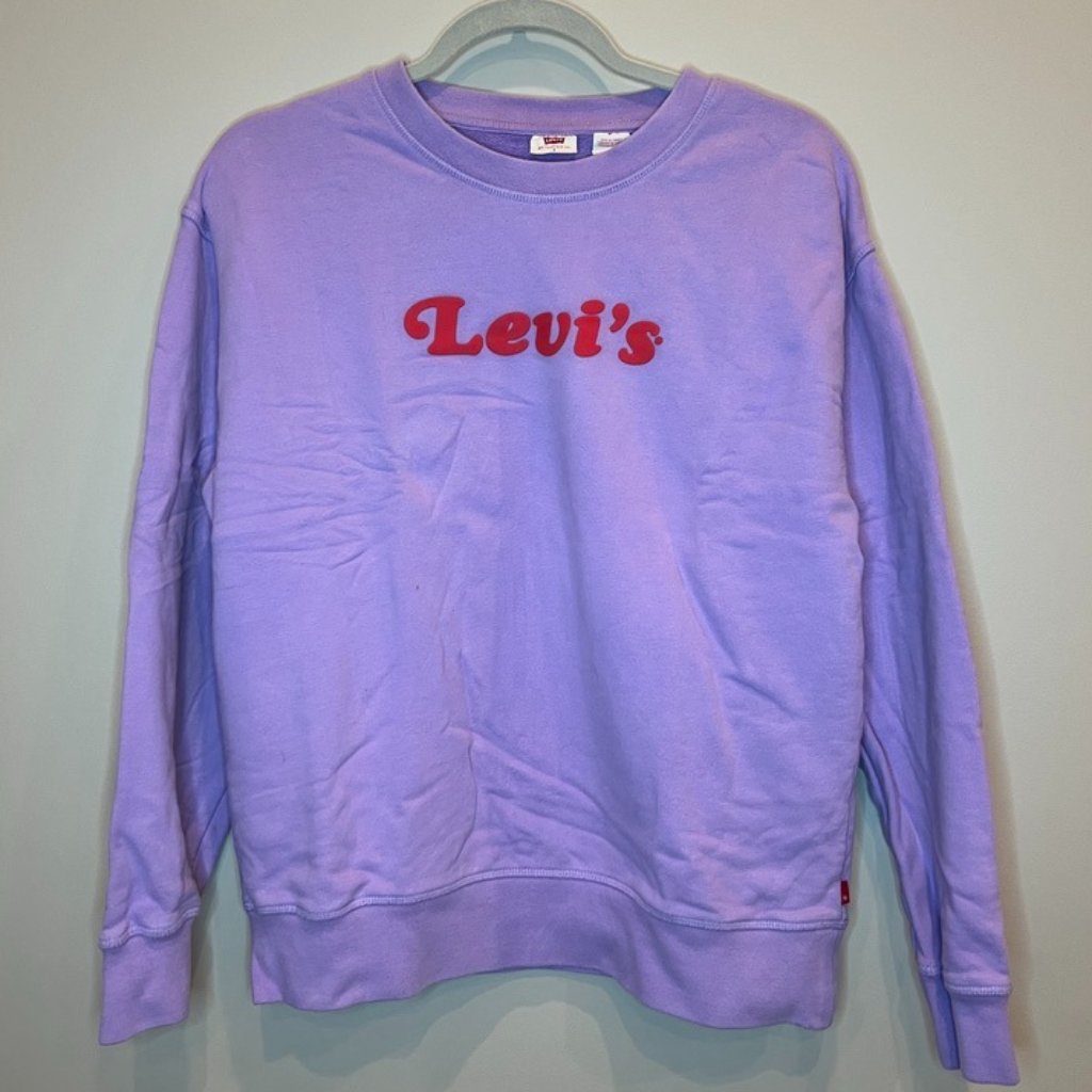 Purple Levi's Sweatshirt